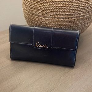 Vintage Coach Leather Wallet